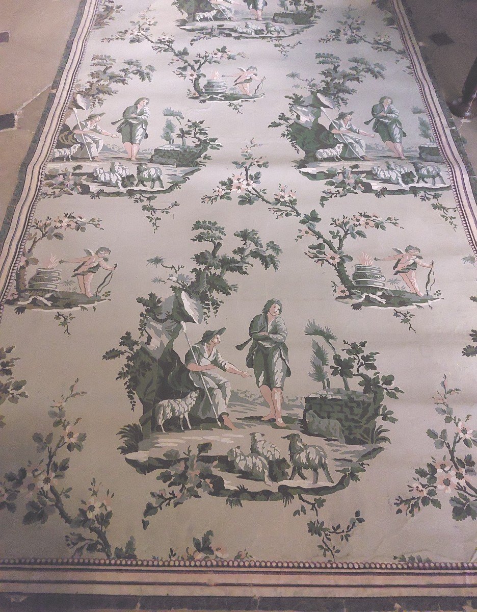 18th Century Panel Wallpaper -photo-4