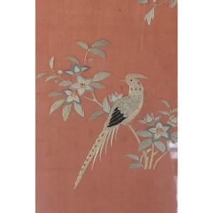 Large Chinese Embroidery Late 19th Century 