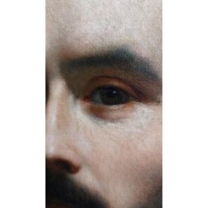 Portrait Of A Man 1849 Signed Magaud 