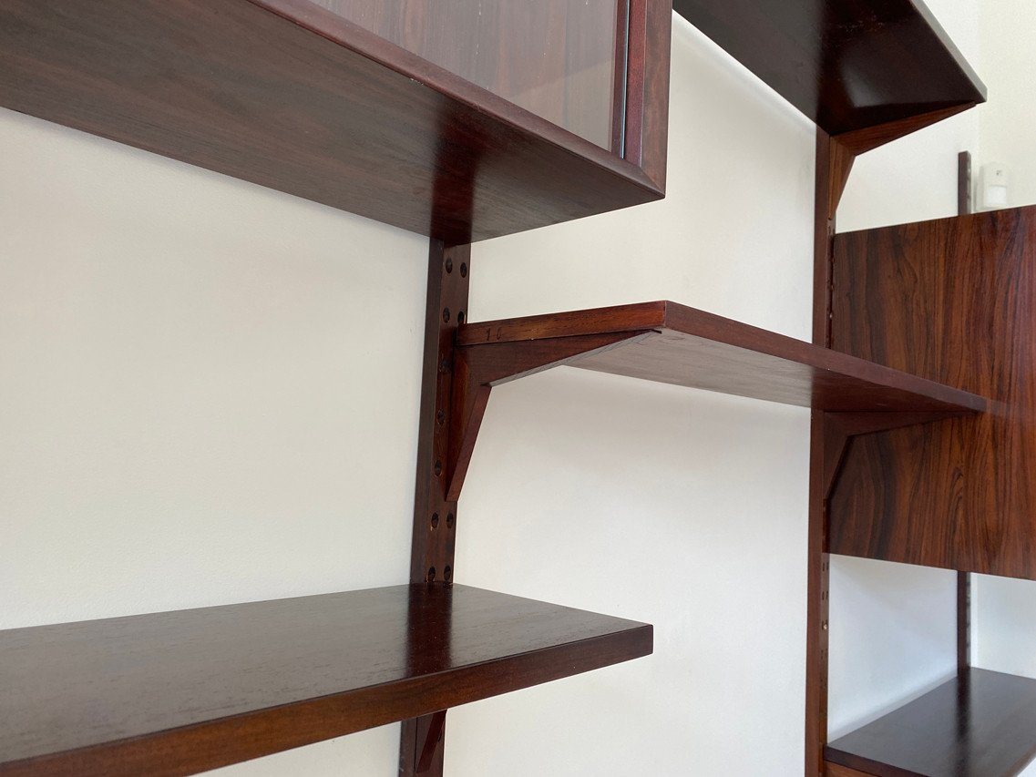 Poul Cadovius, 4 "royal System" Columns In Rosewood, 1965-photo-1