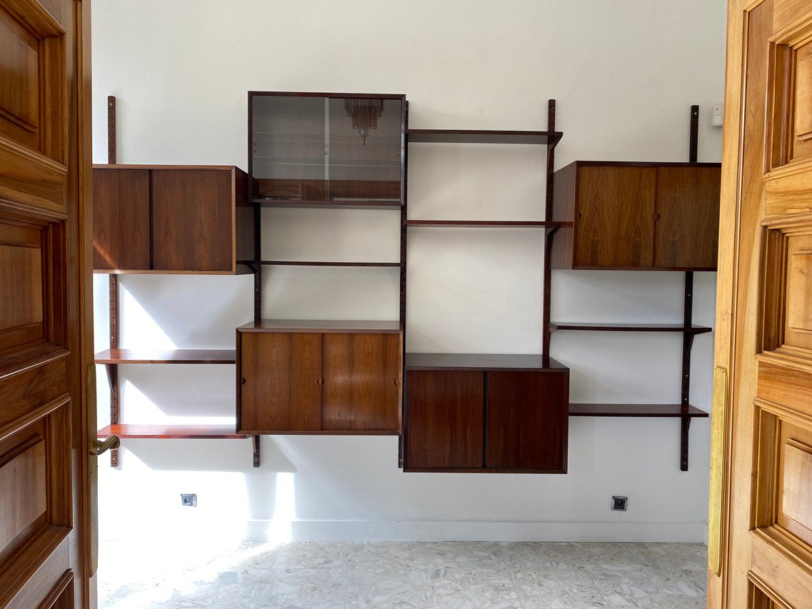 Poul Cadovius, 4 "royal System" Columns In Rosewood, 1965-photo-5