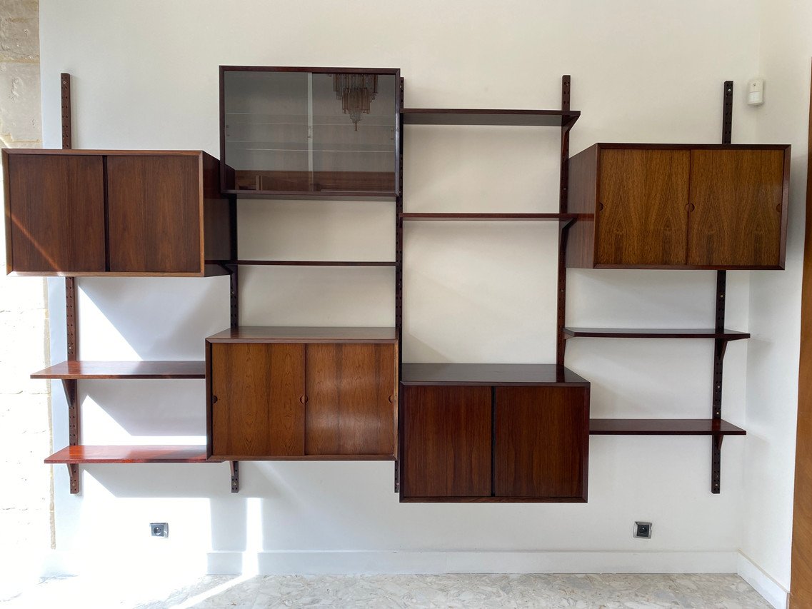 Poul Cadovius, 4 "royal System" Columns In Rosewood, 1965-photo-8