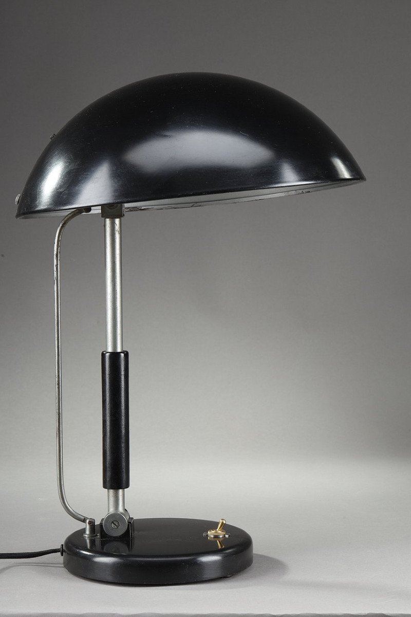 Art Deco Table Lamp "6580" By Karl Trabert & G. Schanzenbach & Co, 20th Century-photo-1