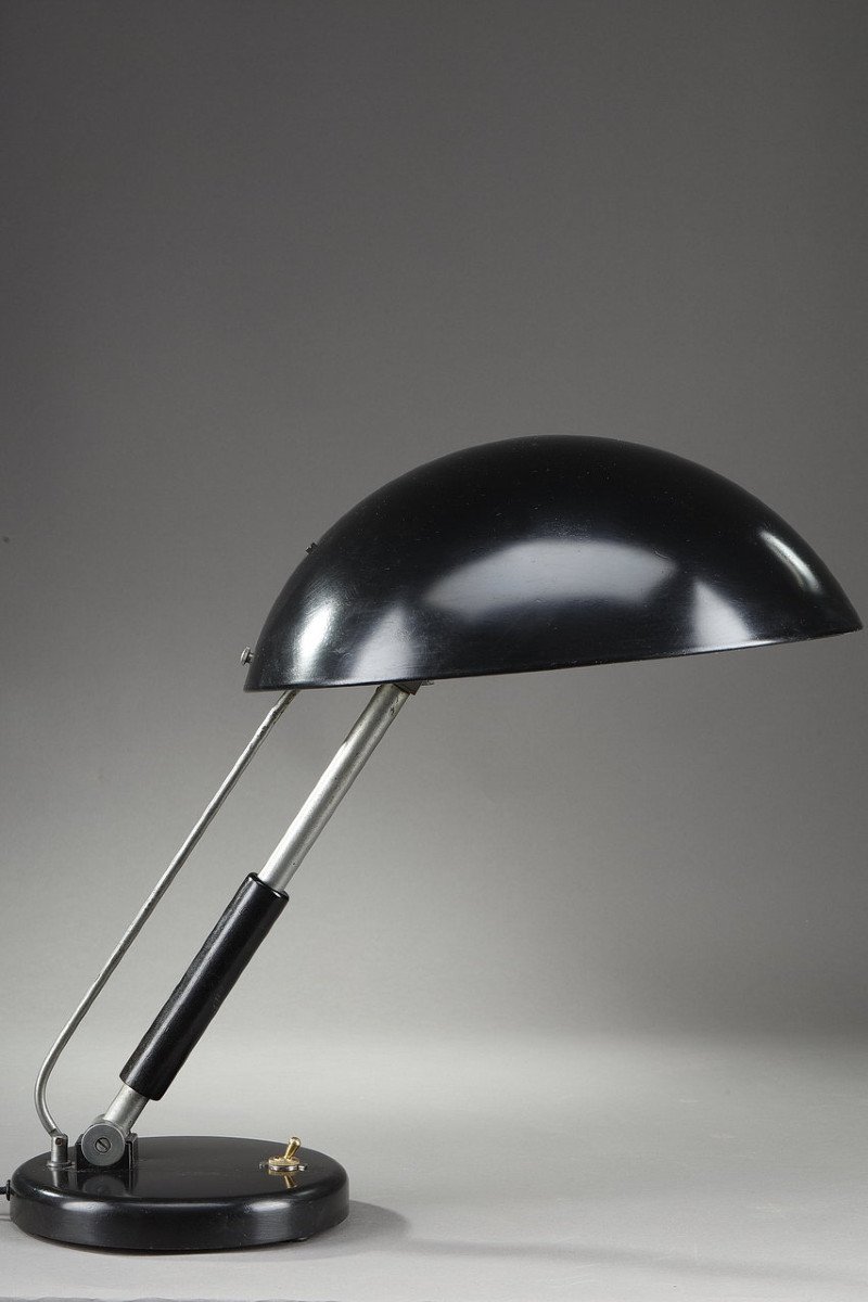 Art Deco Table Lamp "6580" By Karl Trabert & G. Schanzenbach & Co, 20th Century-photo-3