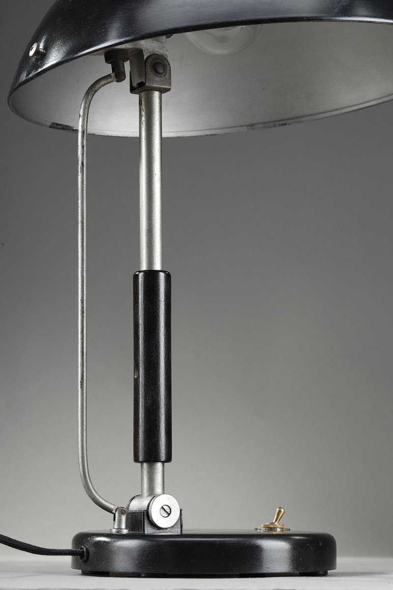 Art Deco Table Lamp "6580" By Karl Trabert & G. Schanzenbach & Co, 20th Century-photo-5