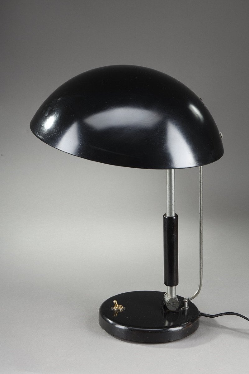 Art Deco Table Lamp "6580" By Karl Trabert & G. Schanzenbach & Co, 20th Century-photo-8