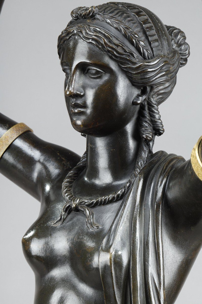 Important Empire Bronze Sculpture-photo-3