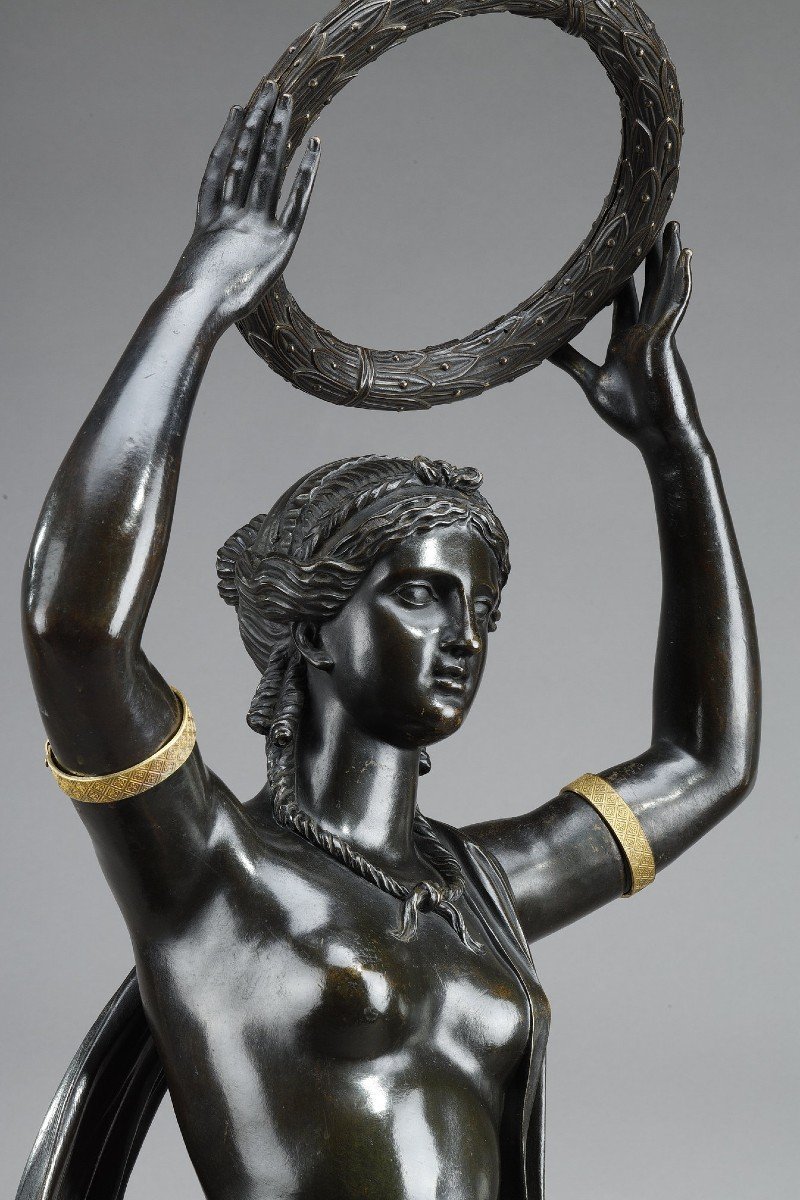 Important Empire Bronze Sculpture-photo-6