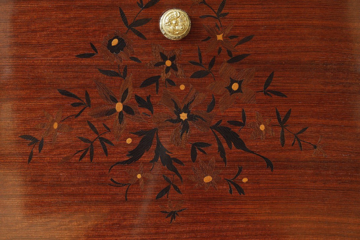 Sideboard In Rosewood And Rosewood In The Taste Of Jules Leleu-photo-8