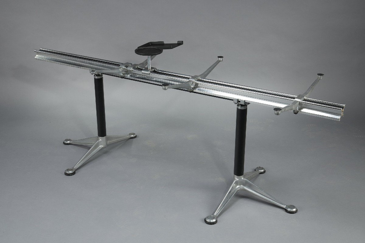 Important Desk By Bruce Burdick (1933-2021) For Herman Miller Publisher-photo-6