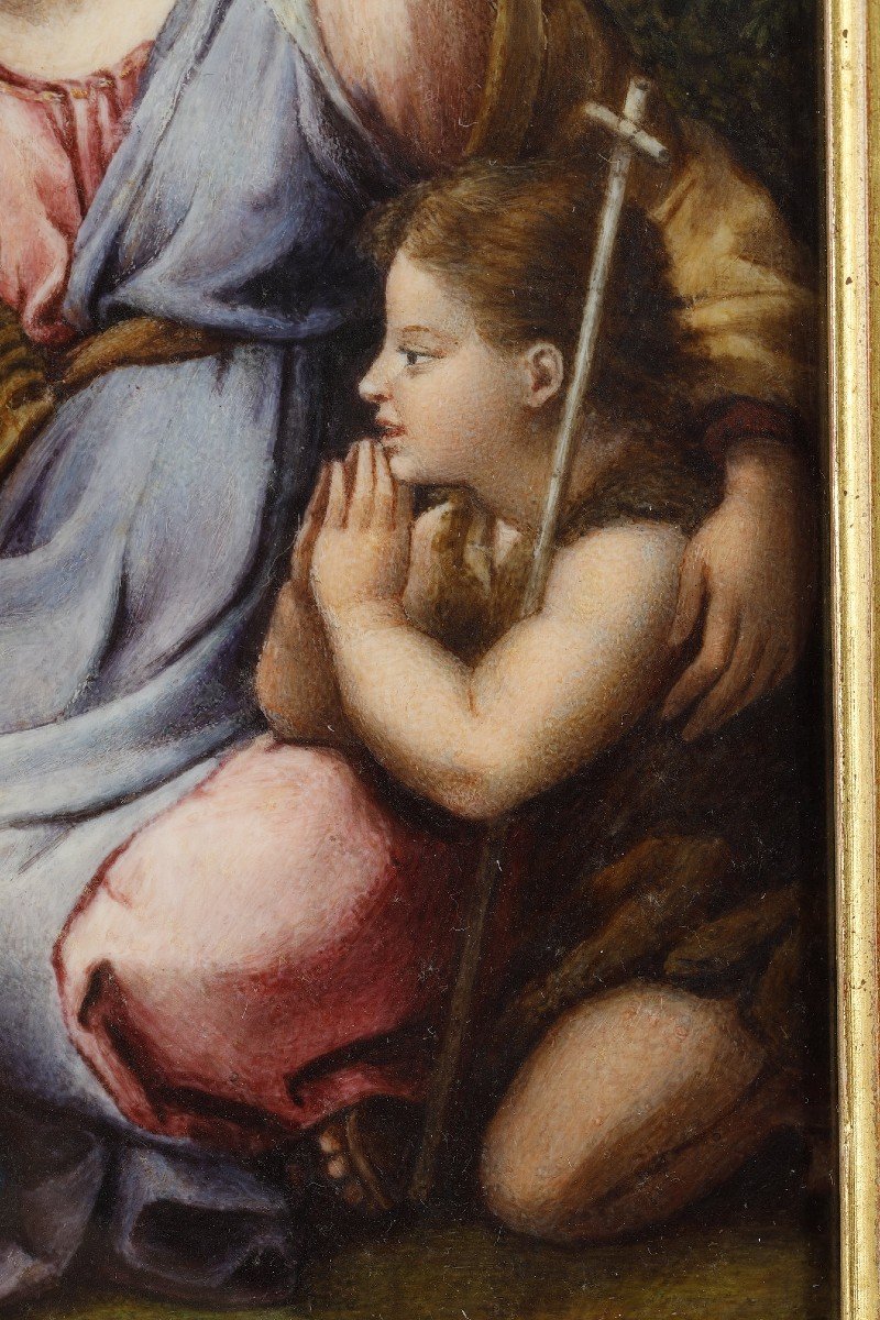 The Virgin And Child With The Little Saint John, After Raphael-photo-2