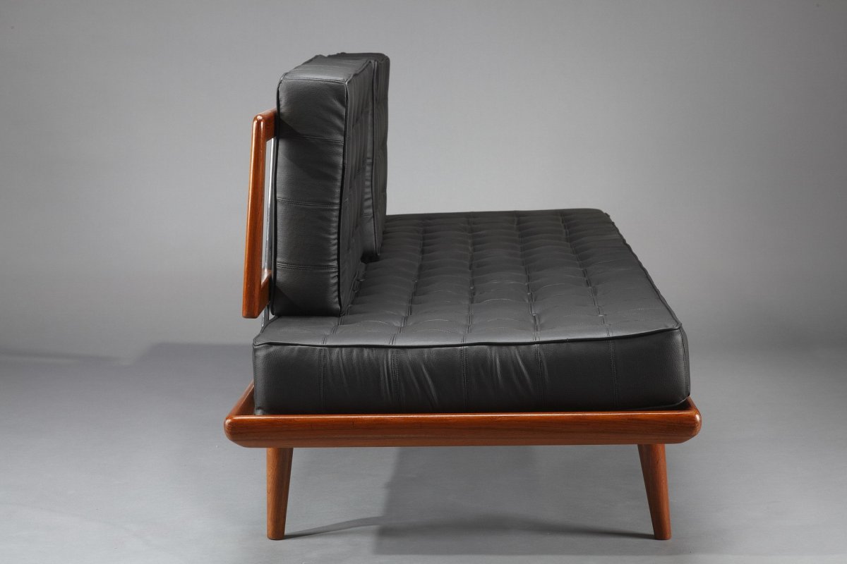 Scandinavian 2-seater Sofa By Peter Hvidt & Orla Mølgaard Nielsen-photo-6