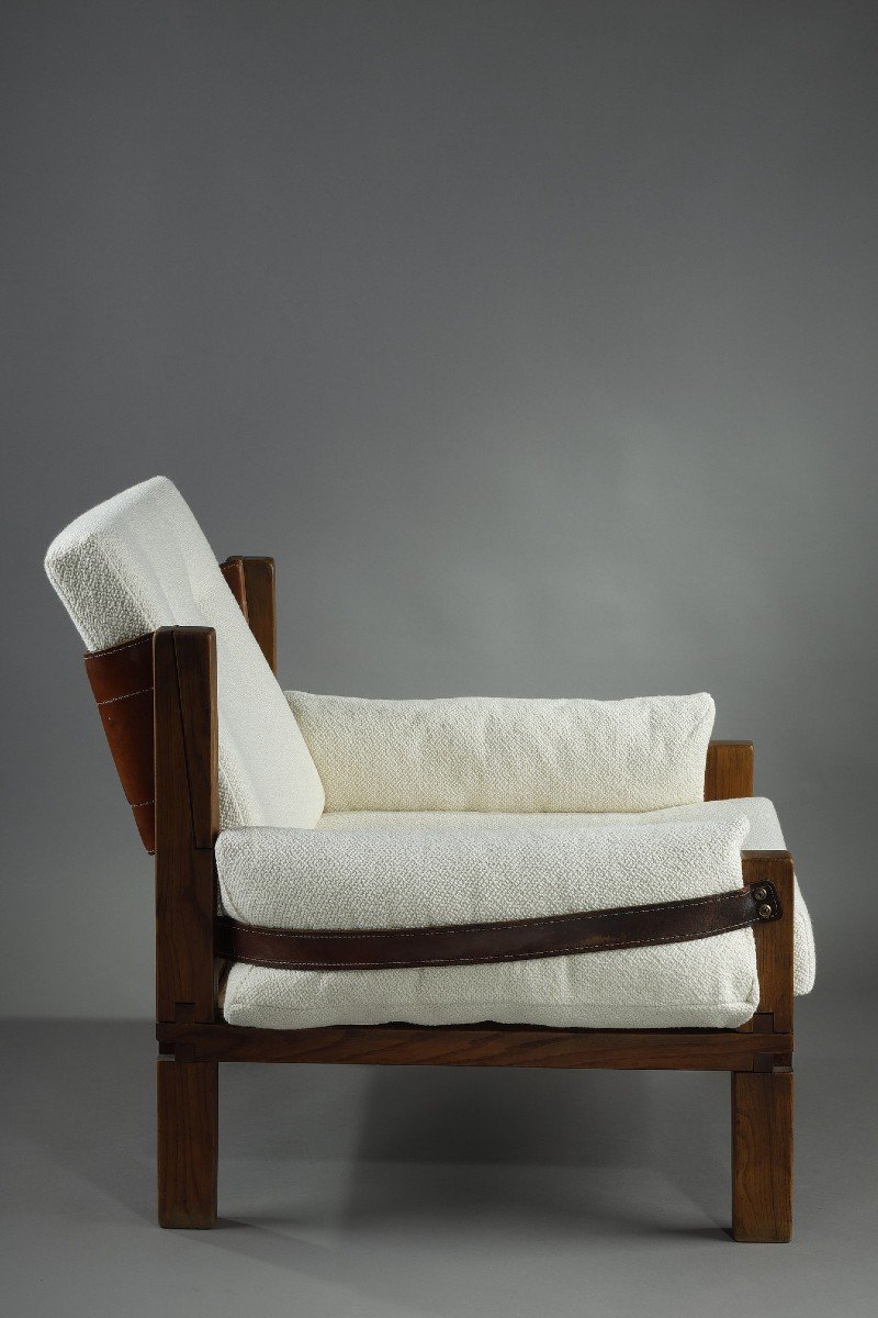 Armchair By Pierre Chapo From The 1970s, S15 Model-photo-2