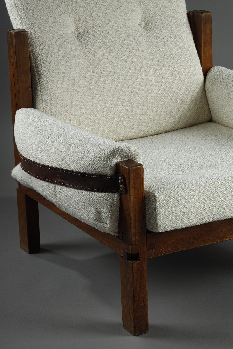 Fauteuil Modèle S15 Par Pierre Chapo, Années 1970-photo-4