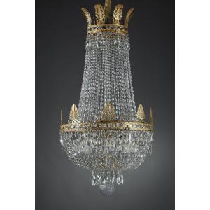 Empire Style Tassel Hot Air Balloon Chandelier