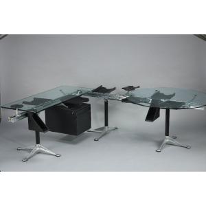 Important Desk By Bruce Burdick (1933-2021) For Herman Miller Publisher