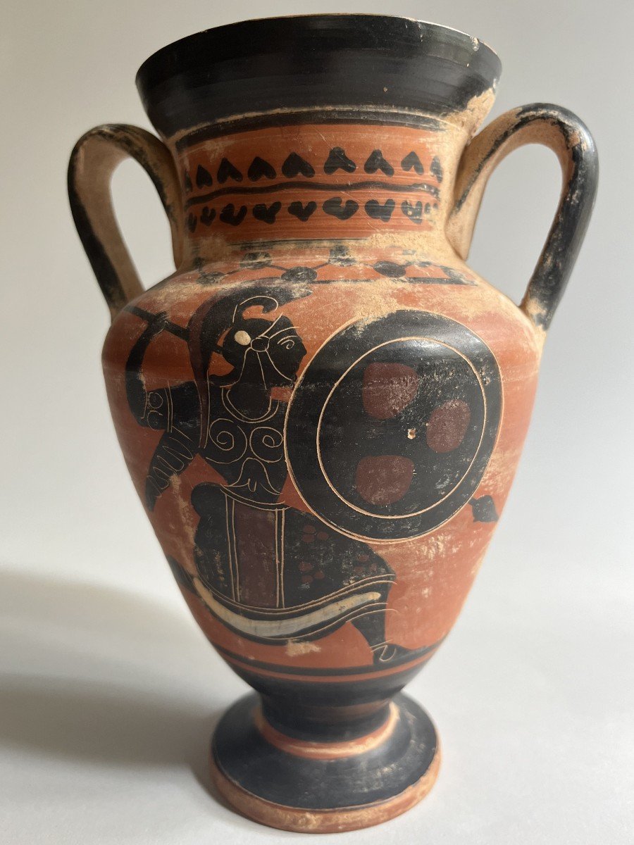 "grand Tour" Vase Greek Style Italy 19th Century-photo-4