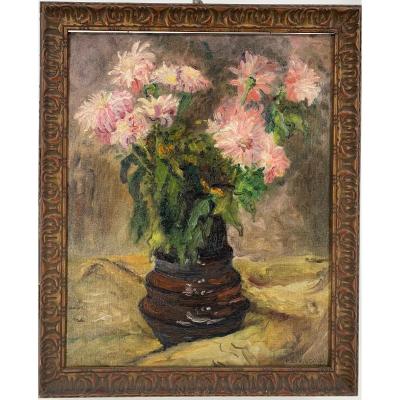 Nature morte au bouquet de fleur - CIRCA 1900 