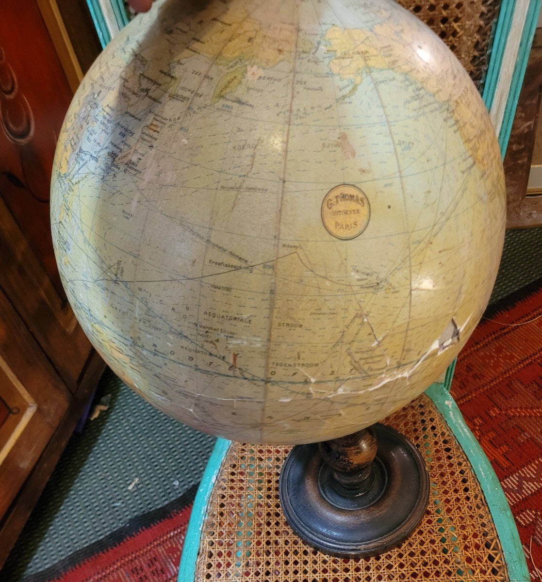 Globe Terreste Napoleonlll De Thomas -photo-2