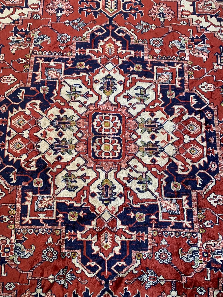 Silk Carpet Early Twentieth-photo-4