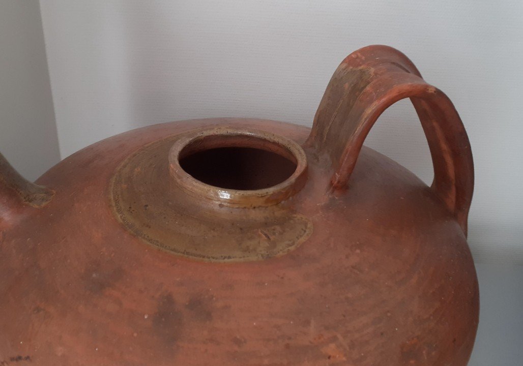 19th Century Terracotta Water Jug -photo-3