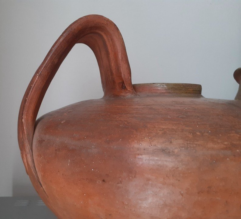 19th Century Terracotta Water Jug -photo-1