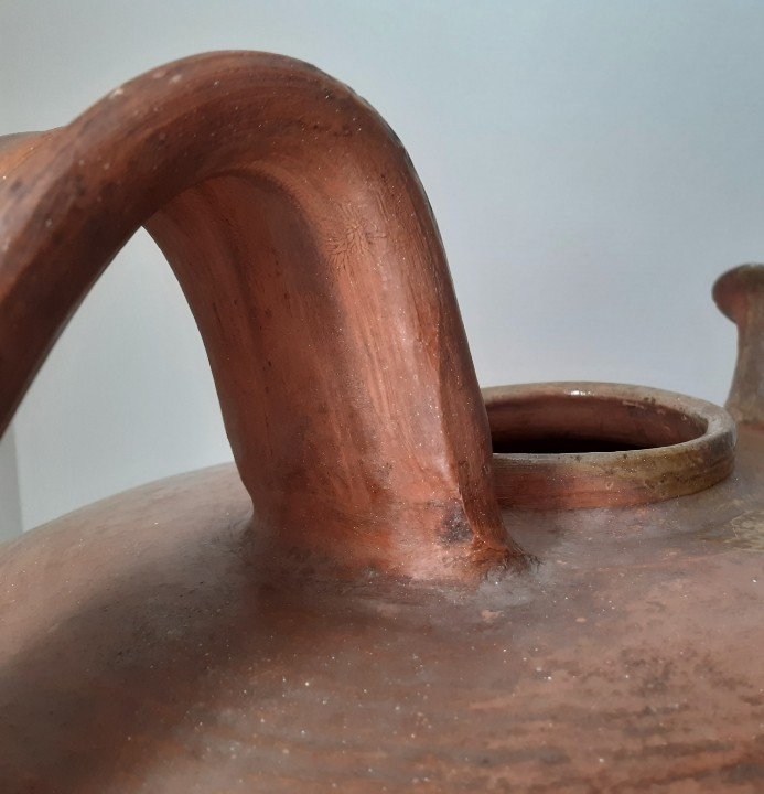 19th Century Terracotta Water Jug -photo-2