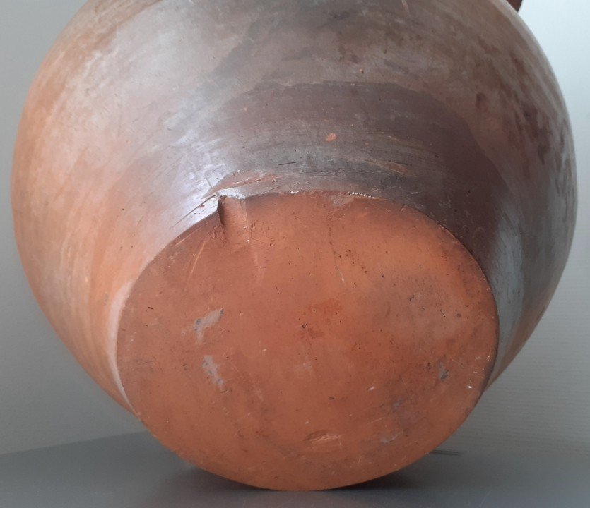 19th Century Terracotta Water Jug -photo-3