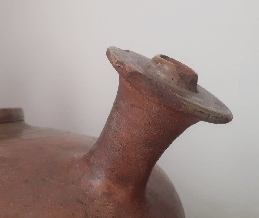 19th Century Terracotta Water Jug -photo-4