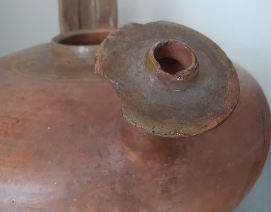 19th Century Terracotta Water Jug -photo-5