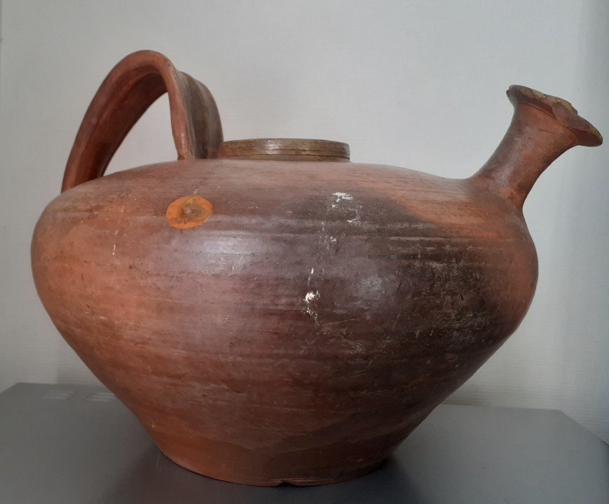 19th Century Terracotta Water Jug -photo-8