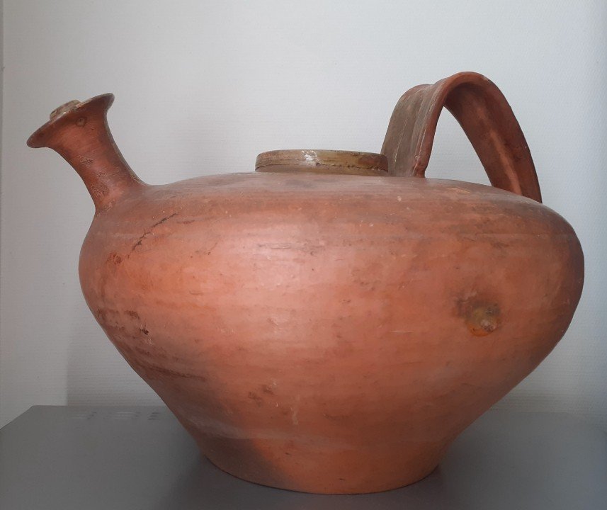 19th Century Terracotta Water Jug 