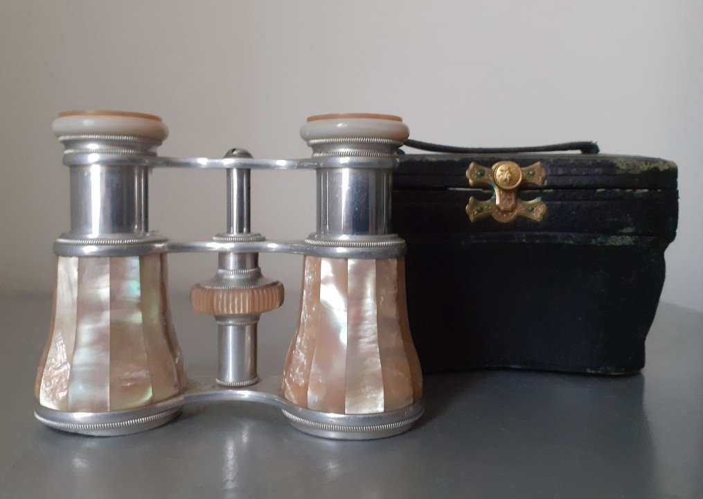 Pair Of Mother-of-pearl Theater Binoculars