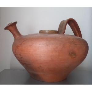 19th Century Terracotta Water Jug 