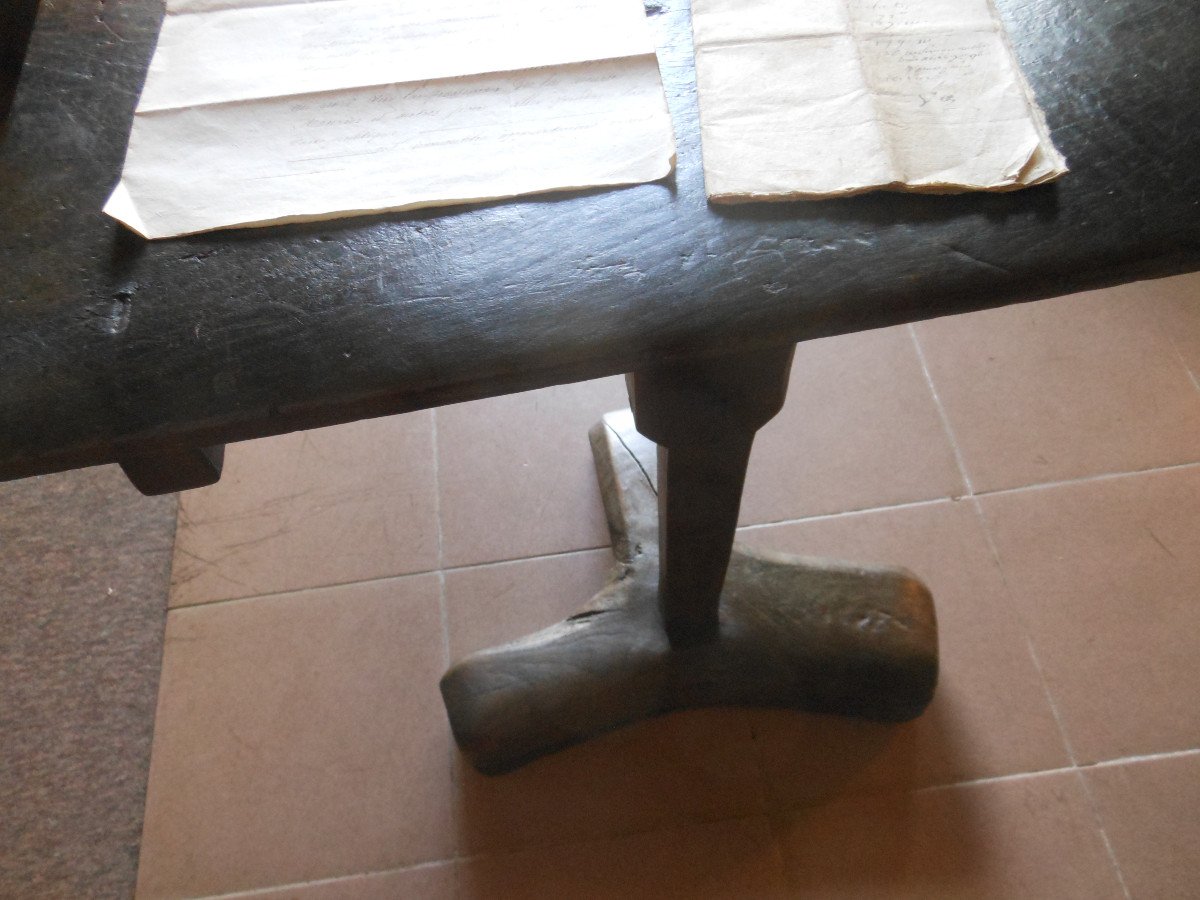 Extremely Rare Country Changer Table, Unusual In Its Own Juice-photo-2