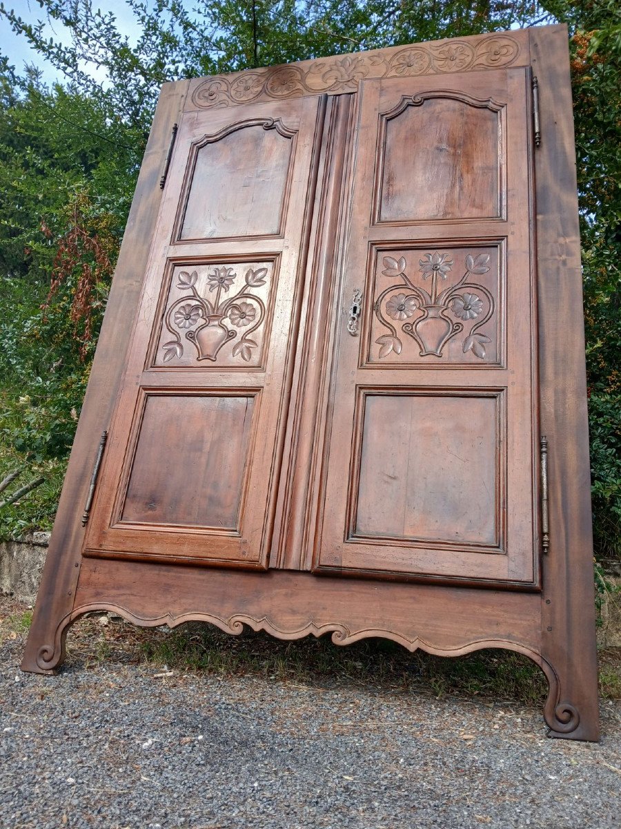 Country-style Cherry Wood Cupboard-photo-2