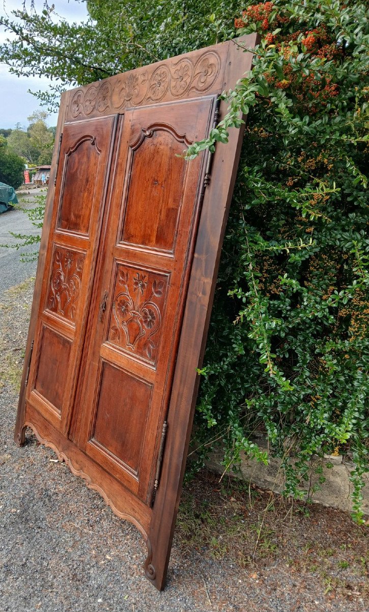 Country-style Cherry Wood Cupboard-photo-3