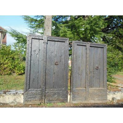 2paire Doors. Campaign Du Chene In Seventeenth Century