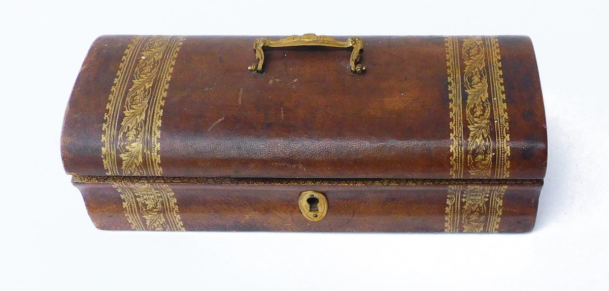 Sewing Necessary Box Vermeil Silver Gold Plated Napoleon III Late 19th Century-photo-7