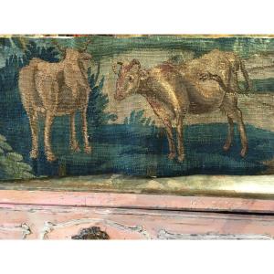 18th Century Tapestry Fragment With Small Dots