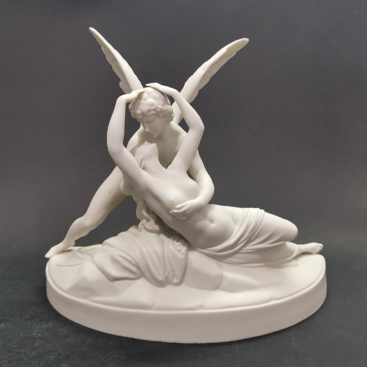 Katzhütte Manufactory, Psyche Revived By Love's Kiss After Canova