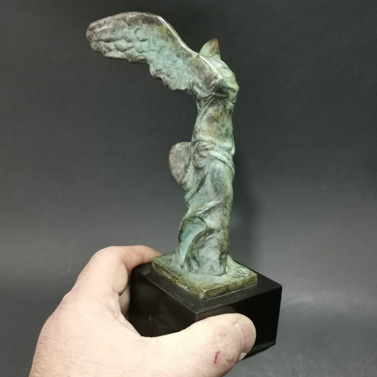 Max Le Verrier (1891-1973), Bronze « La Victoire De Samothrace »-photo-5