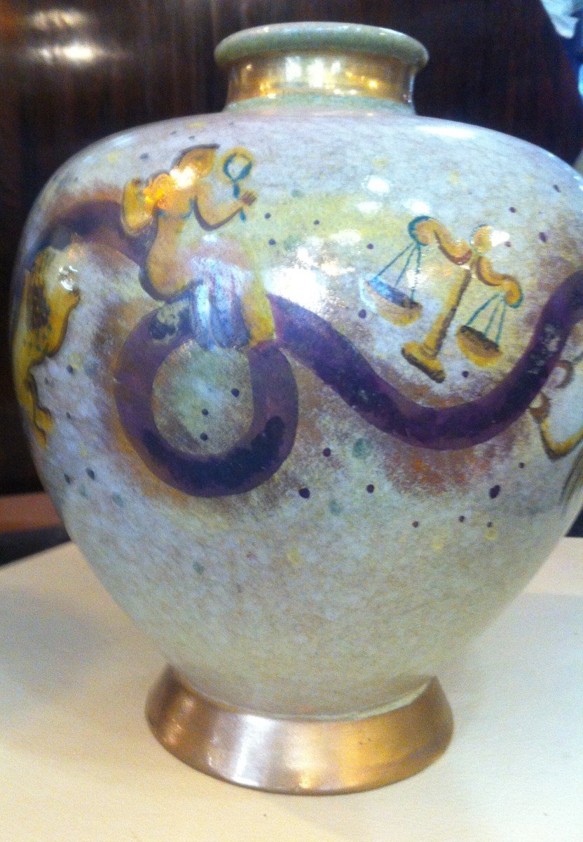 Vase With Zodiac Signs-photo-1