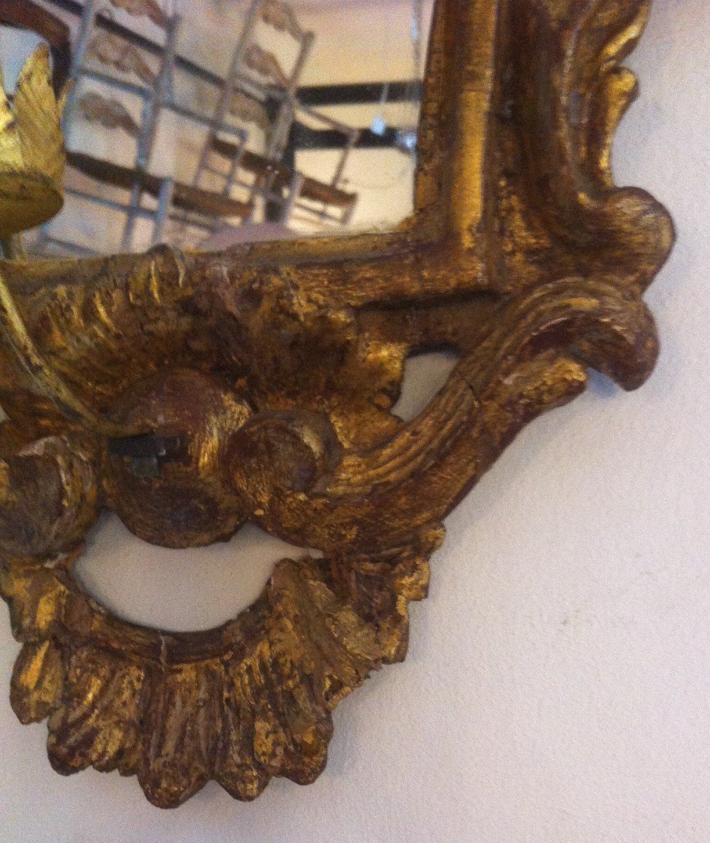 Late 17th Century Flare Mirror-photo-3