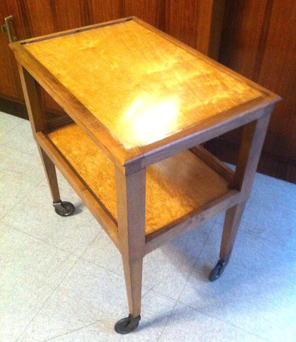 Art Deco Period Side Table/pedestal Table