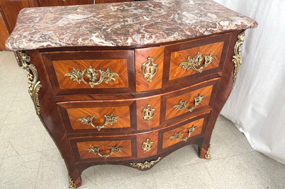 Regency Period Chest Of Drawers Stamped Lapie-photo-7