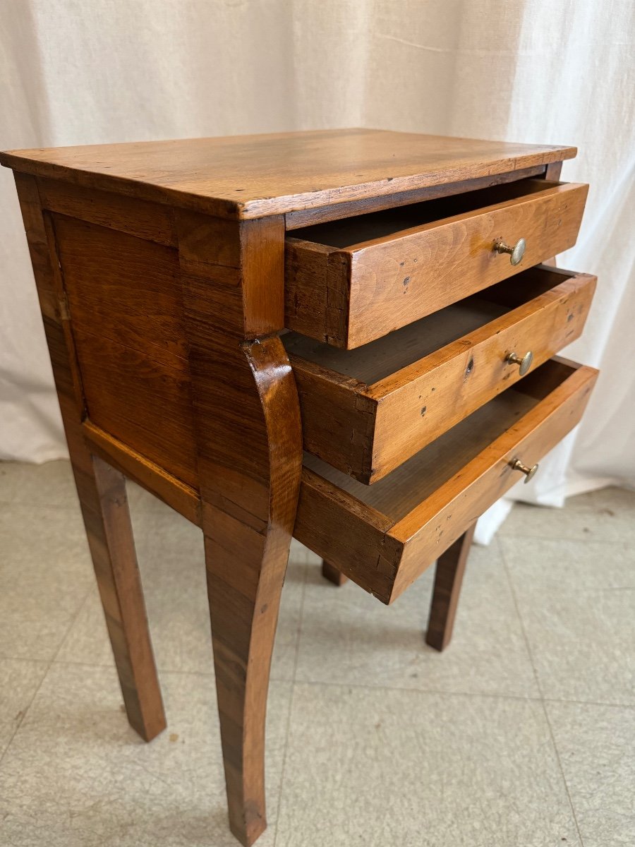 Directoire Period Bedside Table-photo-4