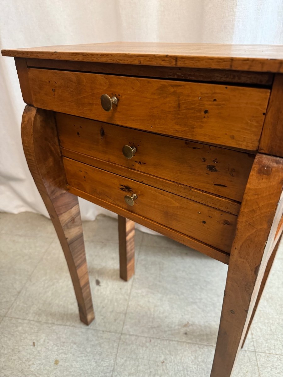 Directoire Period Bedside Table-photo-5