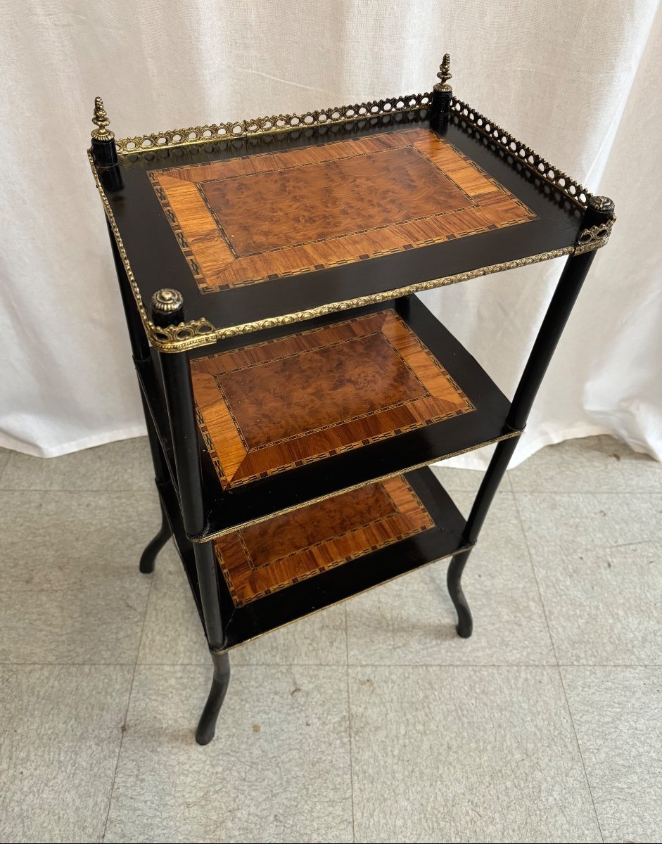 Napoleon III Period 3-shelf Cabinet