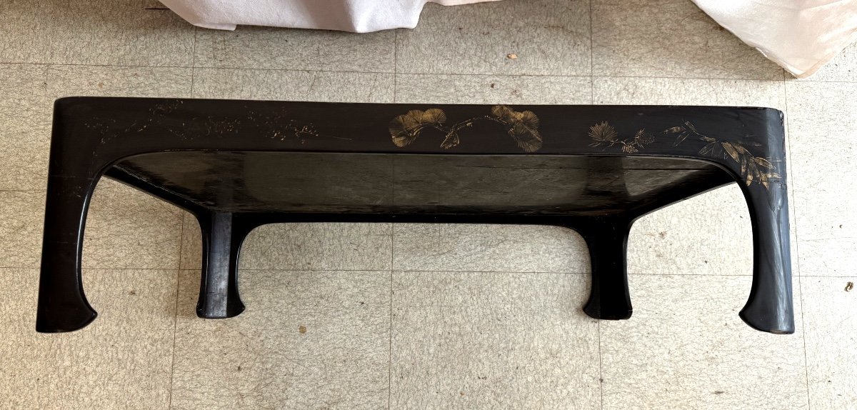 Chinese Lacquer Tea Table-photo-6